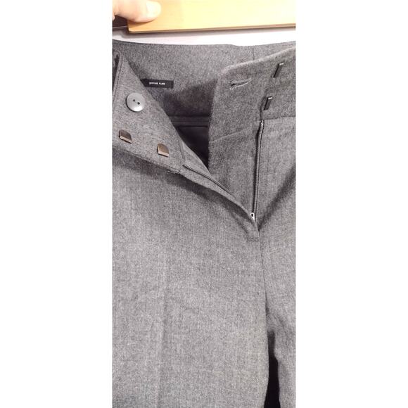 Talbots Heritage Flare Gray Wool Trouser Pants 10 - Picture 12 of 14